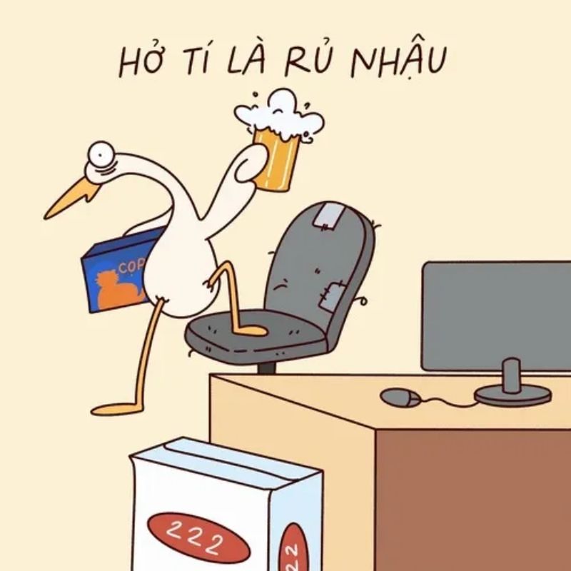 199+ meme công sở hài hước khiến dân văn phòng cười xỉu 26 Meme công sở Cò Lõ cực quạo