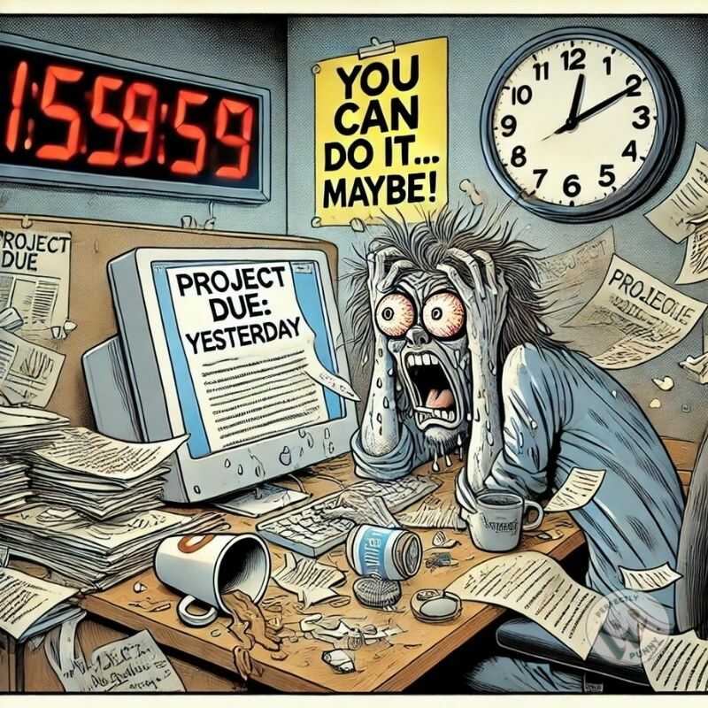 Tìm hiểu meme chạy deadline là gì?