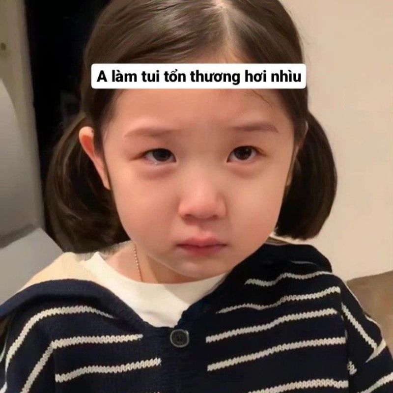 59+ Ảnh meme dỗi cute, đáng yêu, hài hước cho hội hay làm nũng 12 Meme em bé dỗi hài hước