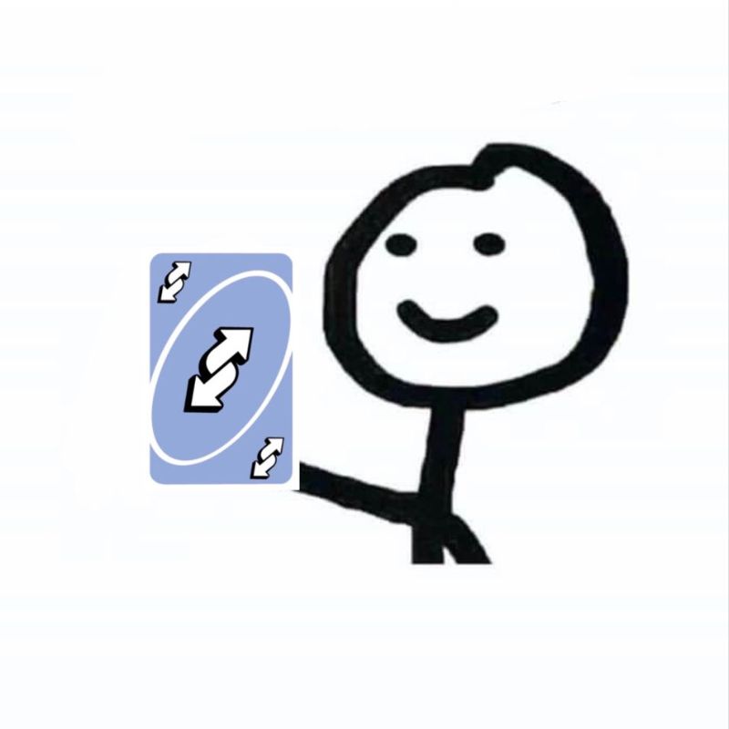 69+ Uno meme hài hước nhất với Uno Reverse Card cực viral 16 Meme blue card uno