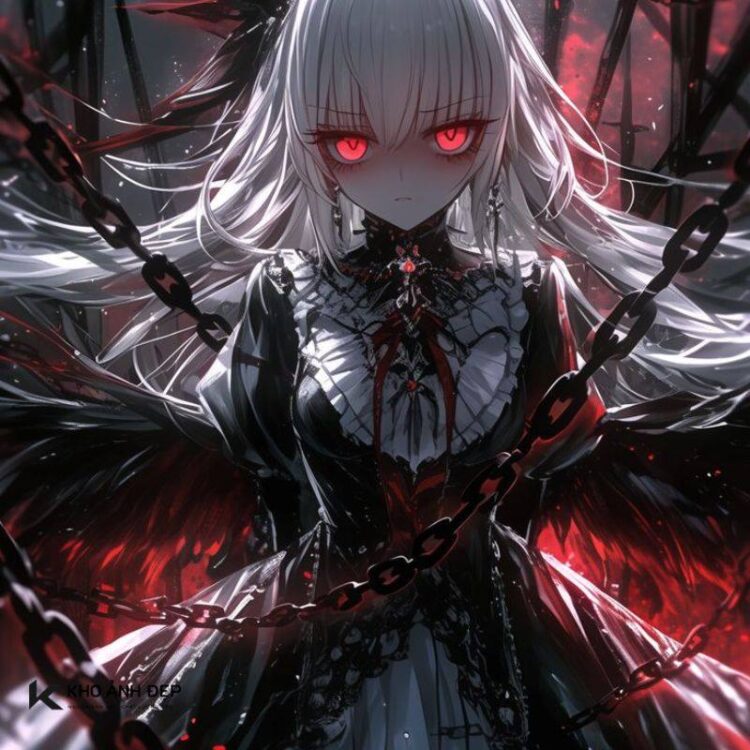 ảnh anime nữ ngầu lạnh lùng ác quỷ