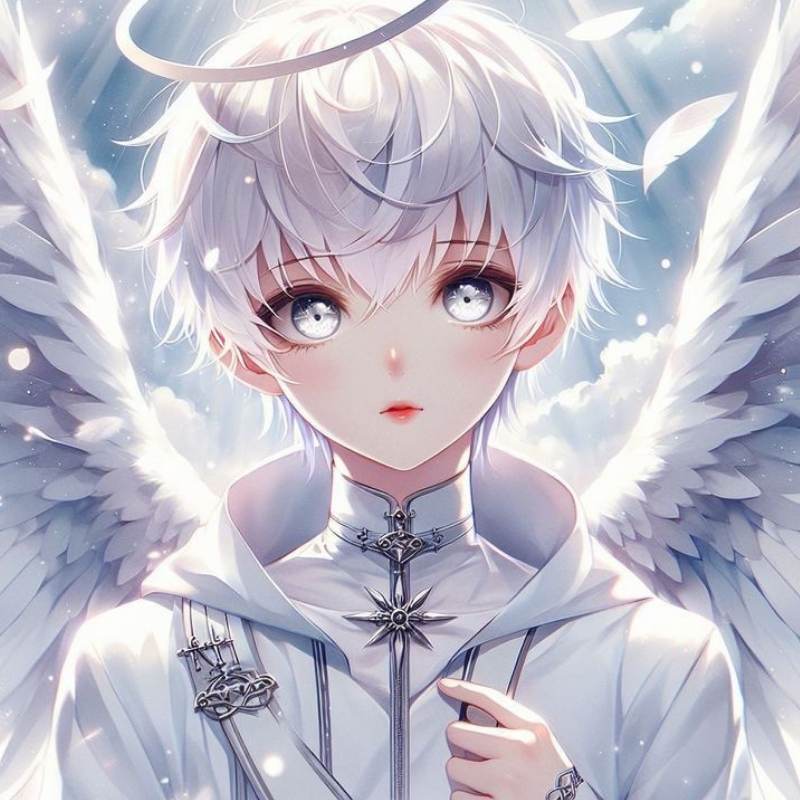 169+ ảnh anime thiên thần đẹp thuần khiết, trong sáng, thánh thiện 24 Chân dung ảnh thiên thần anime