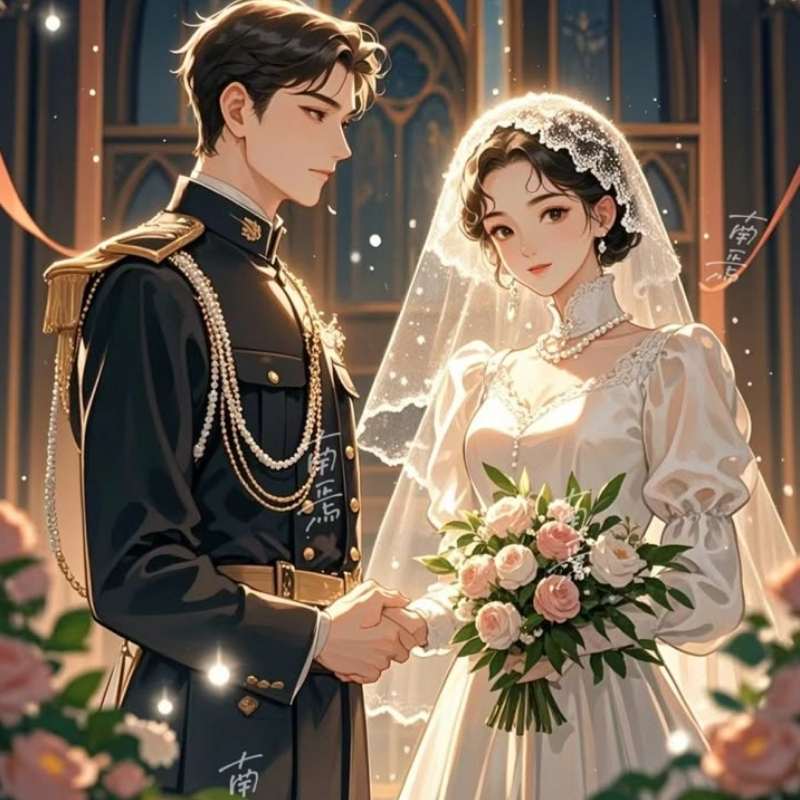 100+ ảnh cưới anime siêu lãng mạn, dễ thương, chuẩn anime wedding 19 anh cuoi anime 14