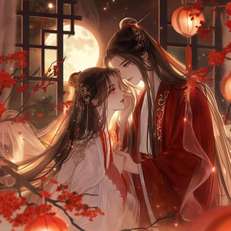 100+ ảnh cưới anime siêu lãng mạn, dễ thương, chuẩn anime wedding 7 anh cuoi anime 2