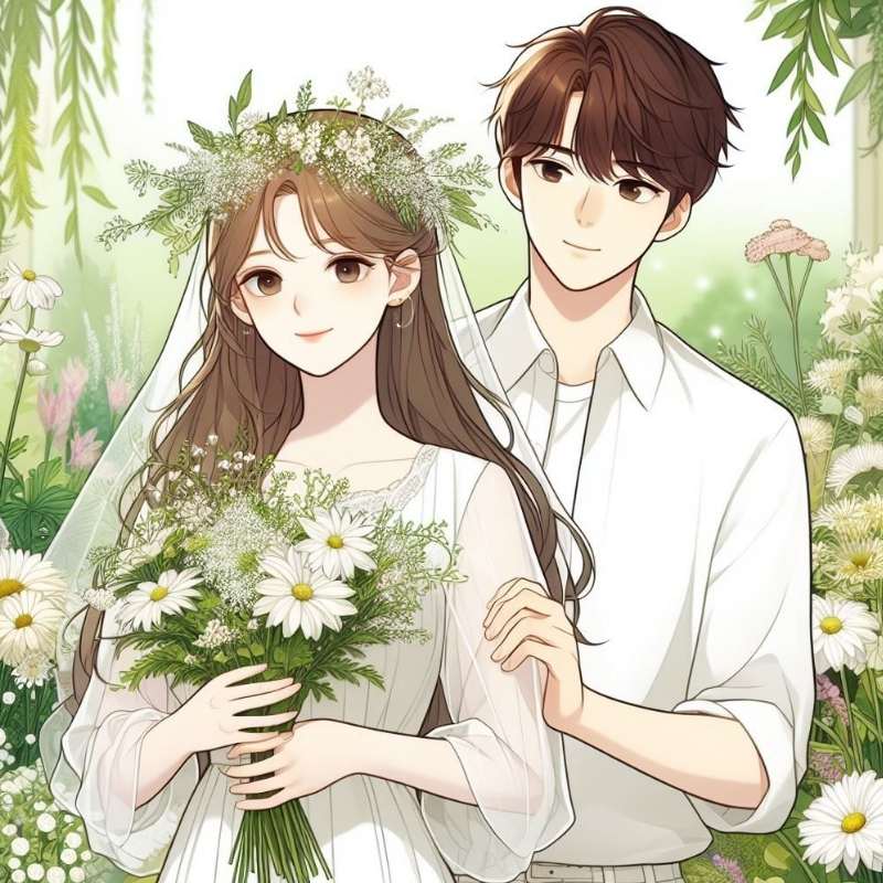 100+ ảnh cưới anime siêu lãng mạn, dễ thương, chuẩn anime wedding 23 anh cuoi anime 23