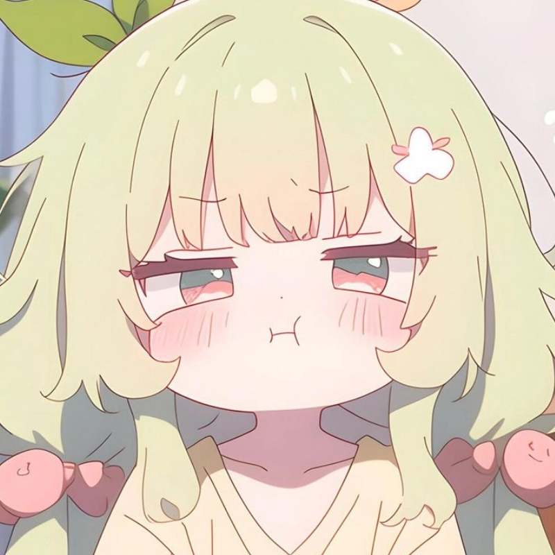 Bộ ảnh avatar anime nữ cute siêu dễ thương hot nhất 2026 2 Ảnh avatar đẹp, cute tóc xanh