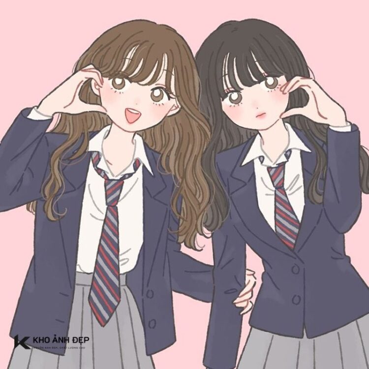 Top 100+ avatar đôi cho 2 người đẹp, ngầu, cute hot nhất hiện nay