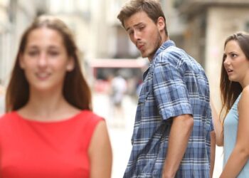 distracted boyfriend