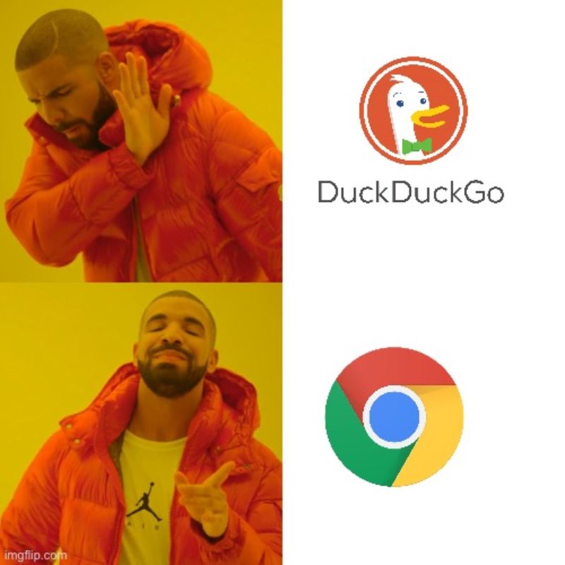 Drake Hotline Bling Meme là gì? Gợi ý meme hài hước nhất hiện tại 15 không chọn Duckduck go, chọn chrome