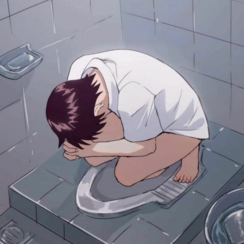 Evangelion meme là gì? 99+ ảnh chế Shinji, Asuka, Rei hot nhất 19 Meme overthinking bựa của Shinji