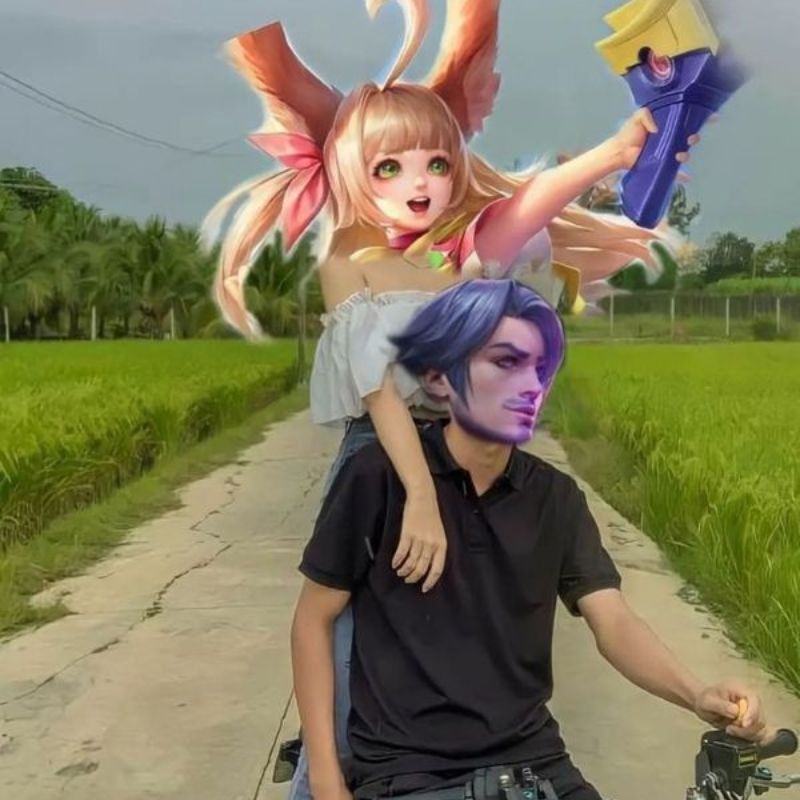 Ảnh cosplay Flo game Liên Quân