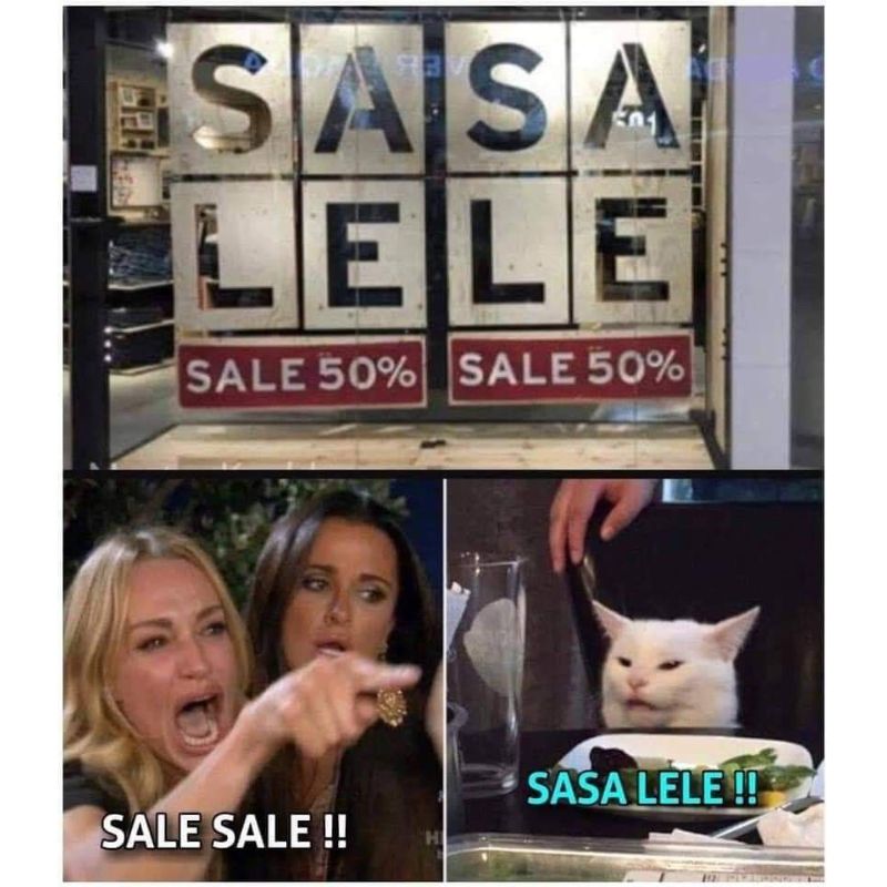 Giải mã meme woman yelling at a cat nổi tiếng 20 sale sale sasa lele